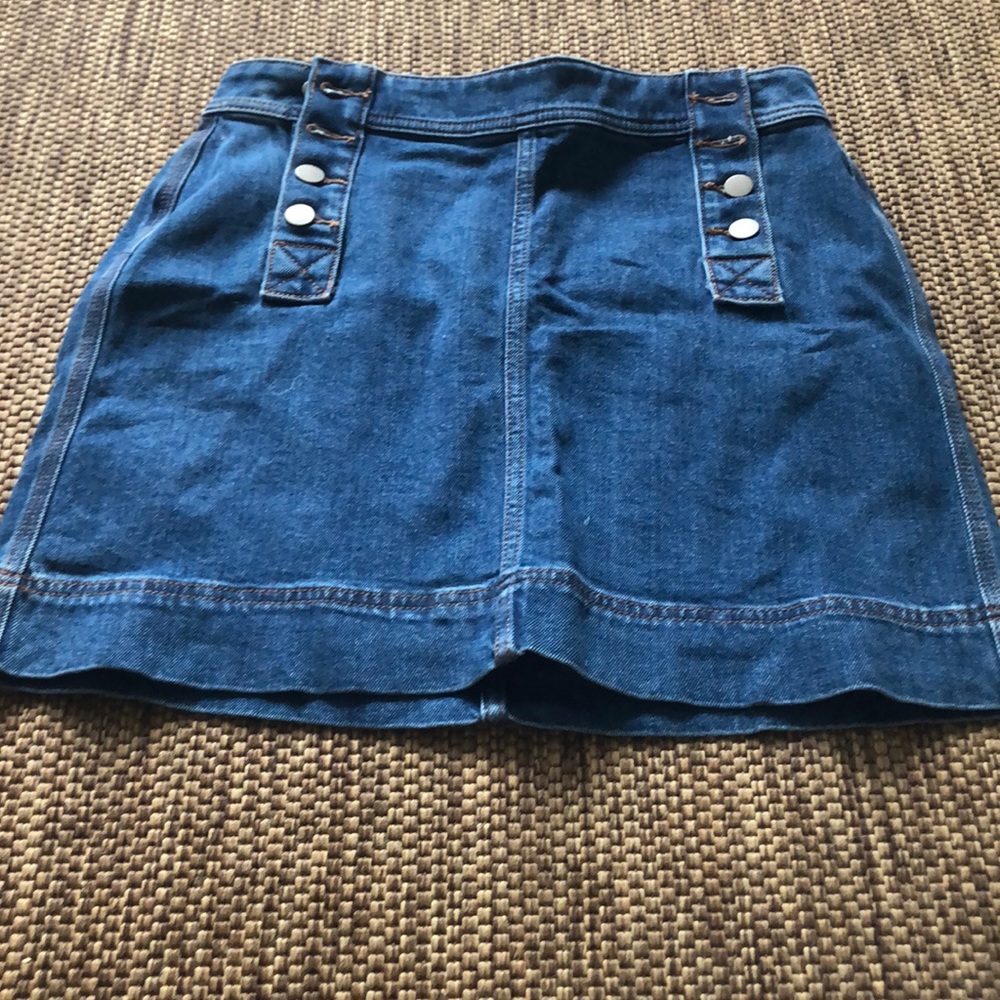 Ann Taylor Loft Jean skirt